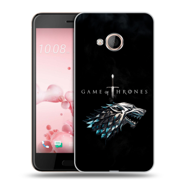 Пластиковый чехол на HTC U Play с принтом Игра Престолов Game Thrones