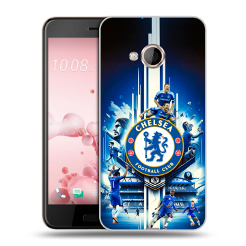 Пластиковый чехол на HTC U Play с принтом Chelsea Челси