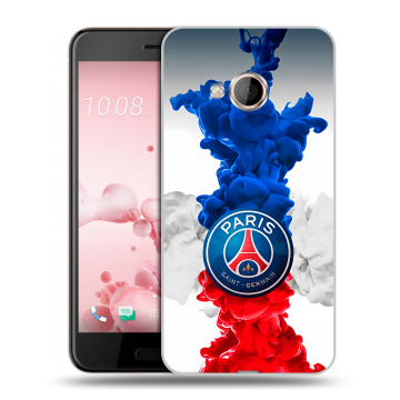 Пластиковый чехол на HTC U Play с принтом PSG ПСЖ