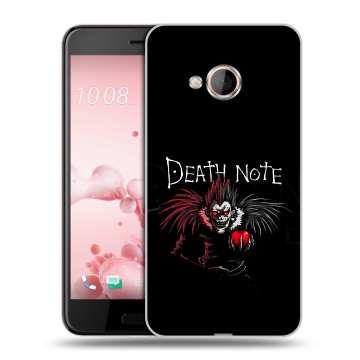 Пластиковый чехол на HTC U Play с принтом Death note Тетрадь смерти