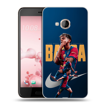 Пластиковый чехол на HTC U Play с принтом Барселона Barca Yamal Пластиковый чехол на HTC U Play с принтом Барселона Barca Yamal