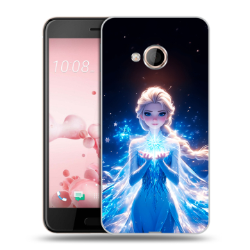 Пластиковый чехол на HTC U Play с принтом Холодное сердце Frozen Пластиковый чехол на HTC U Play с принтом Холодное сердце Frozen
