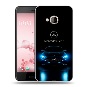 Пластиковый чехол на HTC U Play с принтом Mercedes Мерседес Пластиковый чехол на HTC U Play с принтом Mercedes Мерседес