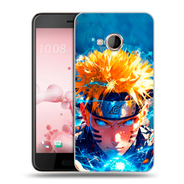 Пластиковый чехол на HTC U Play с принтом Аниме Наруто Naruto