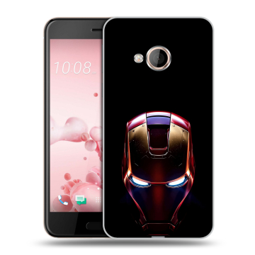 Пластиковый чехол на HTC U Play с принтом IronMan Железный человек Пластиковый чехол на HTC U Play с принтом IronMan Железный человек
