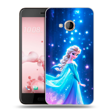 Пластиковый чехол на HTC U Play с принтом Холодное сердце Frozen Пластиковый чехол на HTC U Play с принтом Холодное сердце Frozen