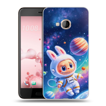 Пластиковый чехол на HTC U Play с принтом Labubu Лабубу