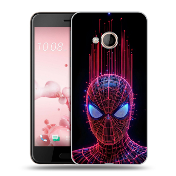 Пластиковый чехол на HTC U Play с принтом Spiderman Человек паук Пластиковый чехол на HTC U Play с принтом Spiderman Человек паук