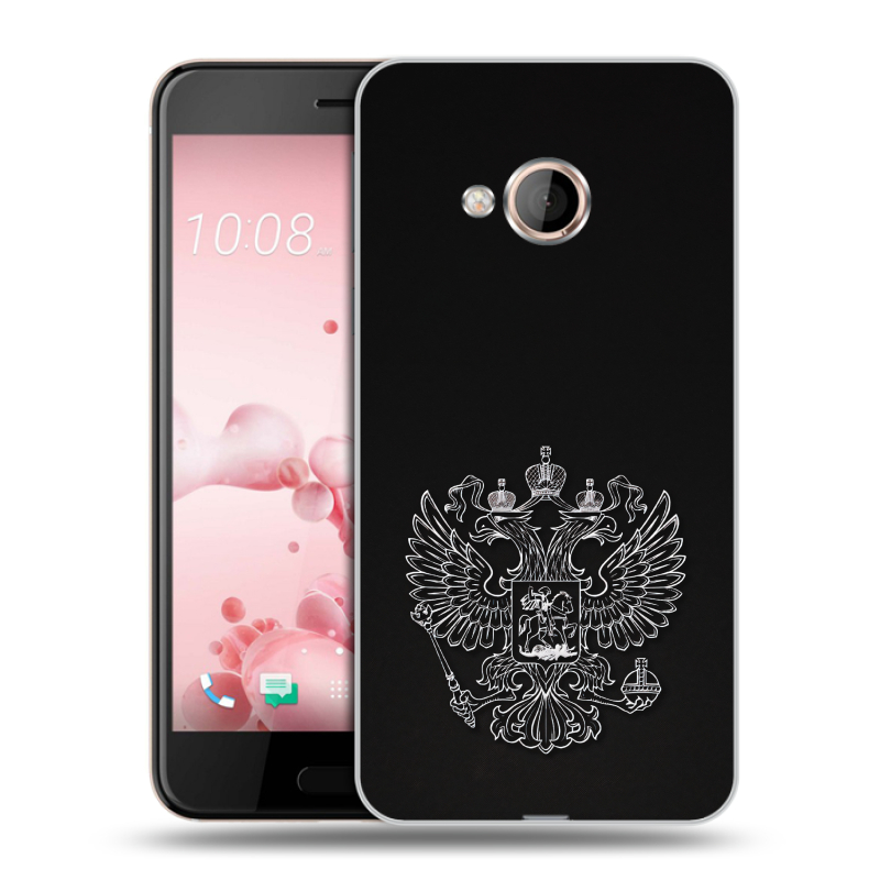 Пластиковый чехол на HTC U Play с принтом Герб России Пластиковый чехол на HTC U Play с принтом Герб России