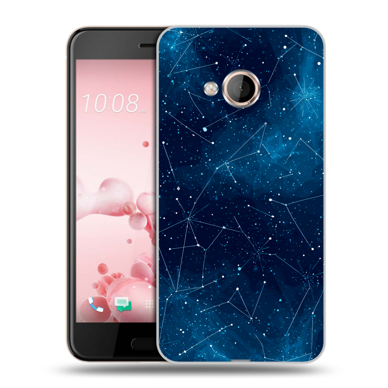 Пластиковый чехол на HTC U Play с принтом Космос звезды Пластиковый чехол на HTC U Play с принтом Космос звезды