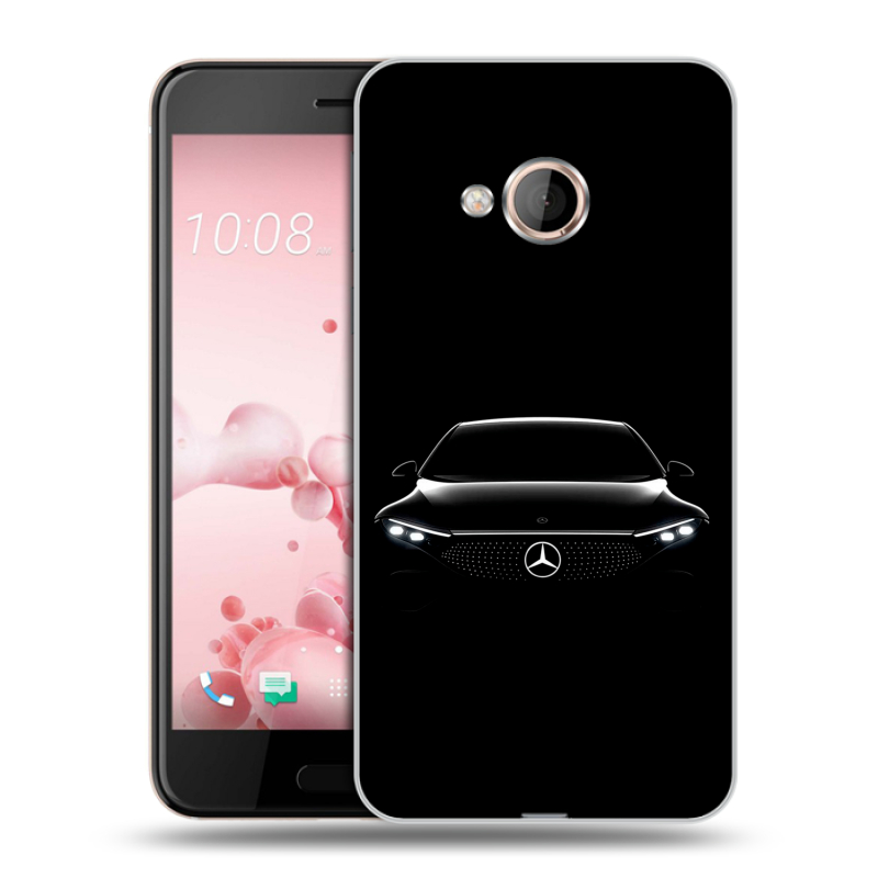 Пластиковый чехол на HTC U Play с принтом Mercedes Мерседес Пластиковый чехол на HTC U Play с принтом Mercedes Мерседес