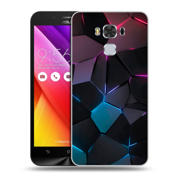 Пластиковый чехол на ASUS ZenFone 3 Max ZC553KL с принтом Геометрия неона Пластиковый чехол на ASUS ZenFone 3 Max ZC553KL с принтом Геометрия неона