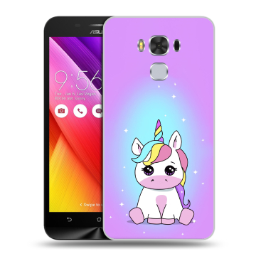 Пластиковый чехол на ASUS ZenFone 3 Max ZC553KL с принтом Единорог Пластиковый чехол на ASUS ZenFone 3 Max ZC553KL с принтом Единорог