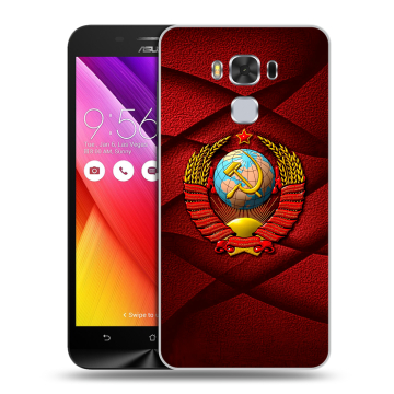 Пластиковый чехол на ASUS ZenFone 3 Max ZC553KL с принтом Герб СССР Пластиковый чехол на ASUS ZenFone 3 Max ZC553KL с принтом Герб СССР