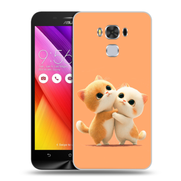Пластиковый чехол на ASUS ZenFone 3 Max ZC553KL с принтом Милые котики Пластиковый чехол на ASUS ZenFone 3 Max ZC553KL с принтом Милые котики