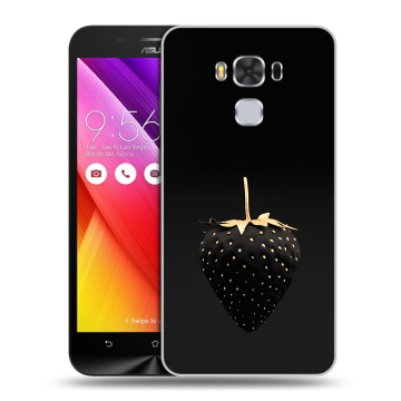 Пластиковый чехол на ASUS ZenFone 3 Max ZC553KL с принтом Черная клубника Пластиковый чехол на ASUS ZenFone 3 Max ZC553KL с принтом Черная клубника