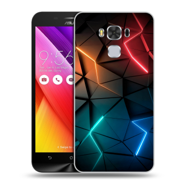 Пластиковый чехол на ASUS ZenFone 3 Max ZC553KL с принтом Абстракция неон Пластиковый чехол на ASUS ZenFone 3 Max ZC553KL с принтом Абстракция неон