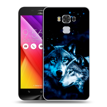 Пластиковый чехол на ASUS ZenFone 3 Max ZC553KL с принтом Волки Пластиковый чехол на ASUS ZenFone 3 Max ZC553KL с принтом Волки
