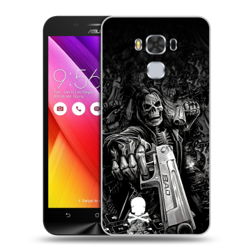 Пластиковый чехол на ASUS ZenFone 3 Max ZC553KL с принтом Скелет Пластиковый чехол на ASUS ZenFone 3 Max ZC553KL с принтом Скелет