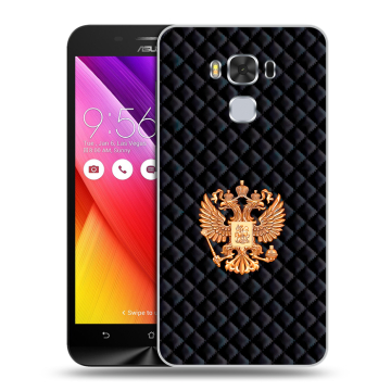 Пластиковый чехол на ASUS ZenFone 3 Max ZC553KL с принтом Герб России принт