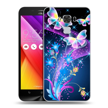 Пластиковый чехол на ASUS ZenFone 3 Max ZC553KL с принтом Бабочки