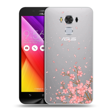 Пластиковый чехол на ASUS ZenFone 3 Max ZC553KL с принтом Ветка сакуры