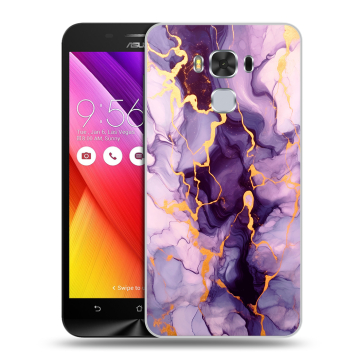 Пластиковый чехол на ASUS ZenFone 3 Max ZC553KL с принтом Мрамор