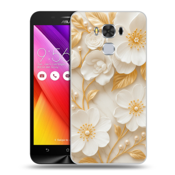 Пластиковый чехол на ASUS ZenFone 3 Max ZC553KL с принтом Цветы