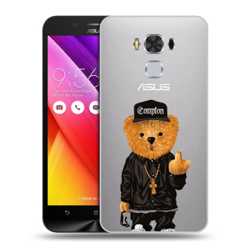 Пластиковый чехол на ASUS ZenFone 3 Max ZC553KL с принтом Мишка
