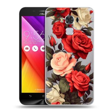 Пластиковый чехол на ASUS ZenFone 3 Max ZC553KL с принтом Розы