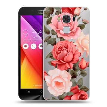 Пластиковый чехол на ASUS ZenFone 3 Max ZC553KL с принтом Розы