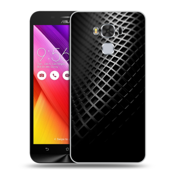 Пластиковый чехол на ASUS ZenFone 3 Max ZC553KL с принтом Текстура металла