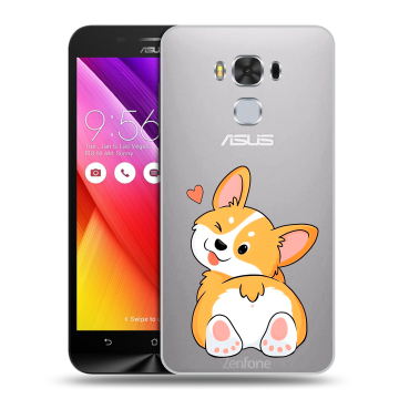 Пластиковый чехол на ASUS ZenFone 3 Max ZC553KL с принтом Корги