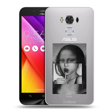 Пластиковый чехол на ASUS ZenFone 3 Max ZC553KL с принтом Мона Лиза
