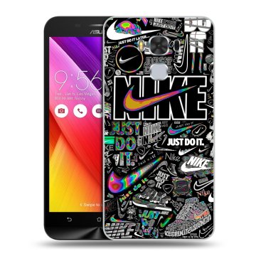 Пластиковый чехол на ASUS ZenFone 3 Max ZC553KL с принтом Найк Пластиковый чехол на ASUS ZenFone 3 Max ZC553KL с принтом Найк
