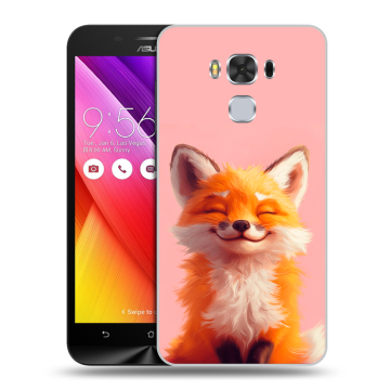 Пластиковый чехол на ASUS ZenFone 3 Max ZC553KL с принтом милая лиса