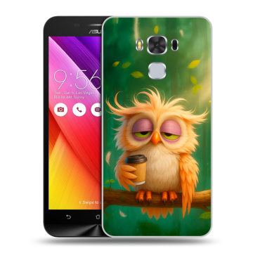 Пластиковый чехол на ASUS ZenFone 3 Max ZC553KL с принтом сова