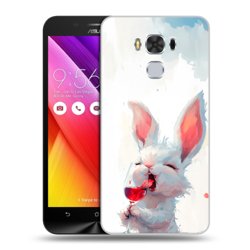 Пластиковый чехол на ASUS ZenFone 3 Max ZC553KL с принтом кролик зайчик