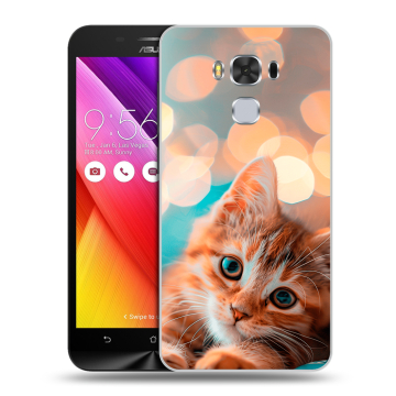 Пластиковый чехол на ASUS ZenFone 3 Max ZC553KL с принтом котик
