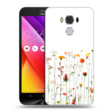 Пластиковый чехол на ASUS ZenFone 3 Max ZC553KL с принтом цветы