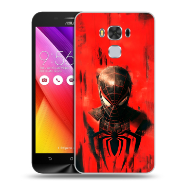 Пластиковый чехол на ASUS ZenFone 3 Max ZC553KL с принтом человек паук spiderman
