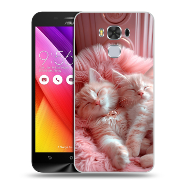 Пластиковый чехол на ASUS ZenFone 3 Max ZC553KL с принтом котята котики Пластиковый чехол на ASUS ZenFone 3 Max ZC553KL с принтом котята котики