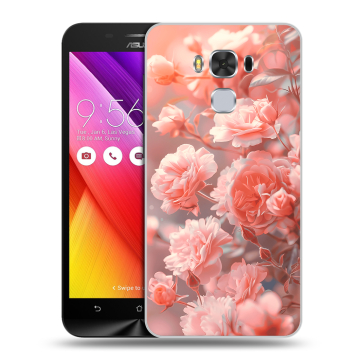 Пластиковый чехол на ASUS ZenFone 3 Max ZC553KL с принтом Розы цветы