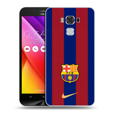 Пластиковый чехол на ASUS ZenFone 3 Max ZC553KL с принтом Барселона Barcelona