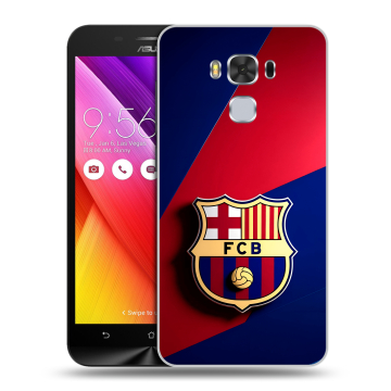 Пластиковый чехол на ASUS ZenFone 3 Max ZC553KL с принтом Барселона Barcelona