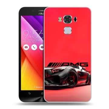 Пластиковый чехол на ASUS ZenFone 3 Max ZC553KL с принтом Мерседес Mercedes AMG