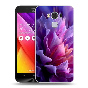 Пластиковый чехол на ASUS ZenFone 3 Max ZC553KL с принтом женский цветы