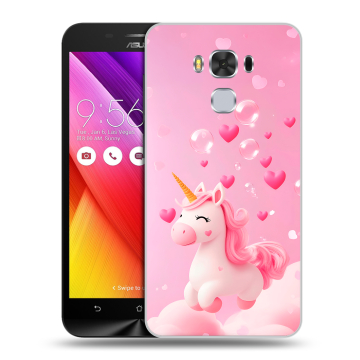 Пластиковый чехол на ASUS ZenFone 3 Max ZC553KL с принтом Единорог