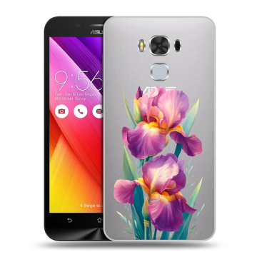 Пластиковый чехол на ASUS ZenFone 3 Max ZC553KL с принтом Цветы орхидеи