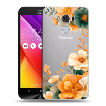 Пластиковый чехол на ASUS ZenFone 3 Max ZC553KL с принтом Цветы принт